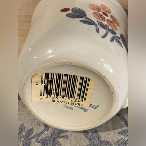 VTG Set of 4 Japan Hearthside Brambleberry Cumberland Stoneware Tea Cups - Picture 9 of 13